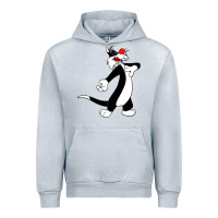 Heather Grey sylvester cat Urban Hoodie - linhVisuals