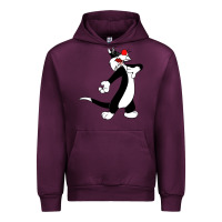 Mauve Wine sylvester cat Urban Hoodie - linhVisuals
