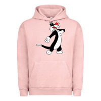 Pigment Salmon sylvester cat Urban Hoodie - linhVisuals