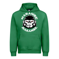 Emerald harambe Urban Hoodie - linhVisuals