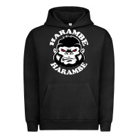 Pigment Black harambe Urban Hoodie - linhVisuals