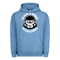 Pigment Pebble Blue harambe Urban Hoodie - linhVisuals