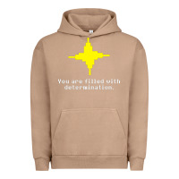Pigment Burro undertale   determination point Urban Hoodie - linhVisuals