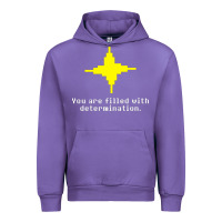Tulip undertale   determination point Urban Hoodie - linhVisuals