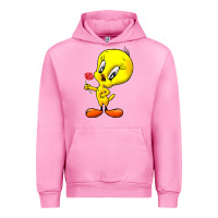 Fuchsia Pink tweety Urban Hoodie - linhVisuals