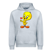 Heather Grey tweety Urban Hoodie - linhVisuals