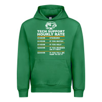 Emerald tech support hourly rate t shirt Urban Hoodie - linhVisuals
