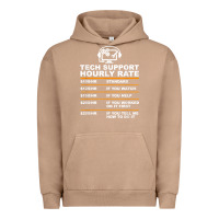 Pigment Burro tech support hourly rate t shirt Urban Hoodie - linhVisuals