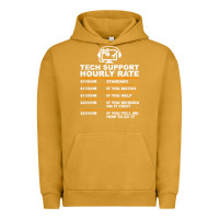 Pigment Peanut Butter tech support hourly rate t shirt Urban Hoodie - linhVisuals