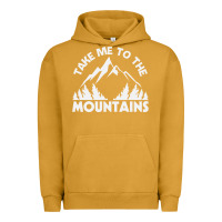 Pigment Peanut Butter take me to the mountains nature lover Urban Hoodie - linhVisuals