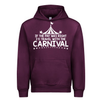 Mauve Wine carnival Urban Hoodie - linhVisuals