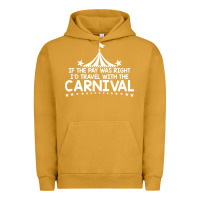 Pigment Peanut Butter carnival Urban Hoodie - linhVisuals