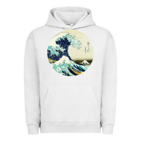 Pigment Lunar Rock great wave Urban Hoodie - linhVisuals