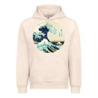 Sandshell great wave Urban Hoodie - linhVisuals