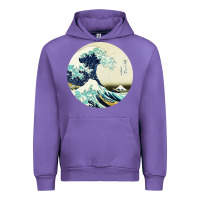 Tulip great wave Urban Hoodie - linhVisuals