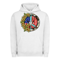 Pigment Lunar Rock Peace sign Urban Hoodie - JahusDesignShop