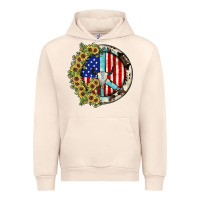 Sandshell Peace sign Urban Hoodie - JahusDesignShop
