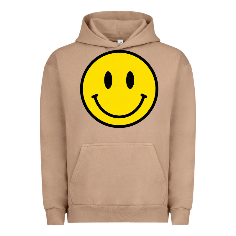 Vintage Retro Happy Smiley Face 80's 90's Aesthetic Sweatshirt Urban Hoodie by linhVisuals | Teevron