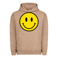 Pigment Burro vintage retro happy smiley face 80's 90's aesthetic sweatshirt Urban Hoodie - linhVisuals