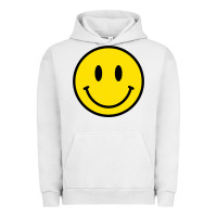 Pigment Lunar Rock vintage retro happy smiley face 80's 90's aesthetic sweatshirt Urban Hoodie - linhVisuals