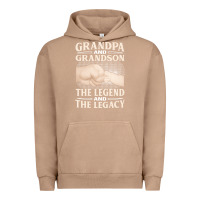 Pigment Burro grandpa and grandson the legend t  shirtgrandpa and grandson the legen Urban Hoodie - linhVisuals