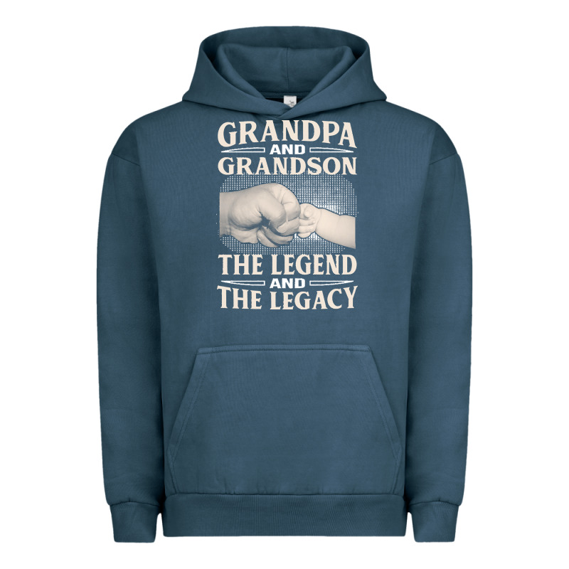 Grandpa And Grandson The Legend T  Shirtgrandpa And Grandson The Legen Urban Hoodie by linhVisuals | Teevron