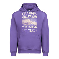 Tulip grandpa and grandson the legend t  shirtgrandpa and grandson the legen Urban Hoodie - linhVisuals