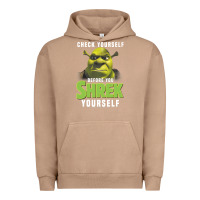 Pigment Burro sh.rek check yourself before you sh.rek yourself t shirt Urban Hoodie - linhVisuals