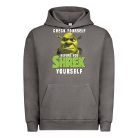 Pigment Tornado sh.rek check yourself before you sh.rek yourself t shirt Urban Hoodie - linhVisuals