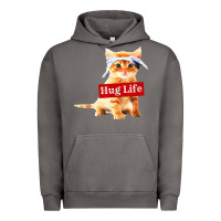 Pigment Tornado hug life kitty cat Urban Hoodie - linhVisuals