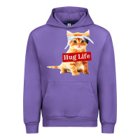 Tulip hug life kitty cat Urban Hoodie - linhVisuals