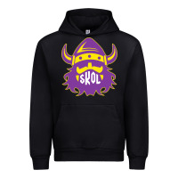 Black skol nordic viking helmet shirt Urban Hoodie - linhVisuals