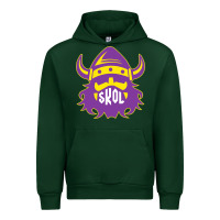 Forest Green skol nordic viking helmet shirt Urban Hoodie - linhVisuals