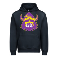 Navy skol nordic viking helmet shirt Urban Hoodie - linhVisuals