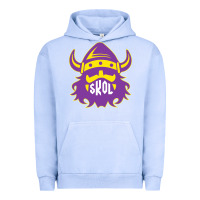 Pigment Grape Ice skol nordic viking helmet shirt Urban Hoodie - linhVisuals