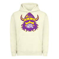 Pigment Pistachio skol nordic viking helmet shirt Urban Hoodie - linhVisuals