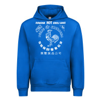 Cobalt sriracha official hot chili sauce men's graphic Urban Hoodie - linhVisuals