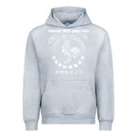 Heather Grey sriracha official hot chili sauce men's graphic Urban Hoodie - linhVisuals