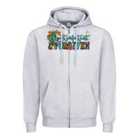 Heather Grey not perfect just forgıven Zipper Hoodie - AdoDesignShop