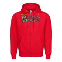 Red not perfect just forgıven Zipper Hoodie - AdoDesignShop