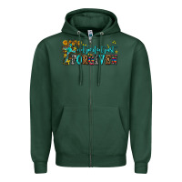 Sports Green not perfect just forgıven Zipper Hoodie - AdoDesignShop
