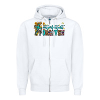 White not perfect just forgıven Zipper Hoodie - AdoDesignShop