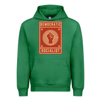 Emerald democratic socialist Urban Hoodie - linhVisuals