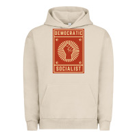 Pigment French Oak democratic socialist Urban Hoodie - linhVisuals