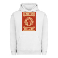 Pigment Lunar Rock democratic socialist Urban Hoodie - linhVisuals
