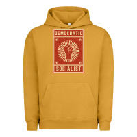 Pigment Peanut Butter democratic socialist Urban Hoodie - linhVisuals