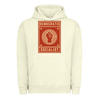 Pigment Pistachio democratic socialist Urban Hoodie - linhVisuals