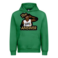 Emerald sixers the answer Urban Hoodie - linhVisuals