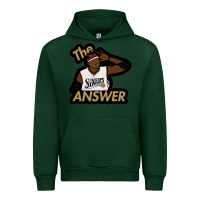 Forest Green sixers the answer Urban Hoodie - linhVisuals