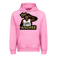 Fuchsia Pink sixers the answer Urban Hoodie - linhVisuals
